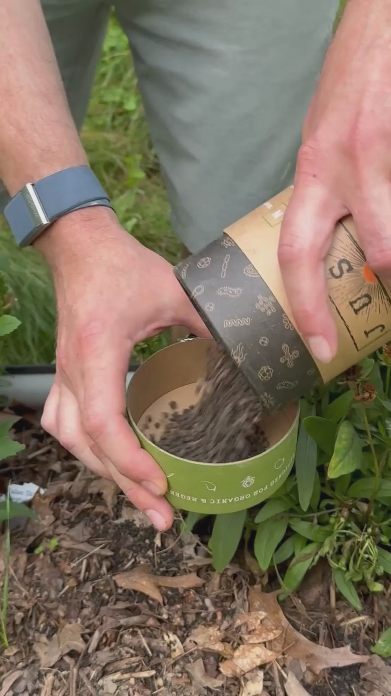 Sprout pour into cap